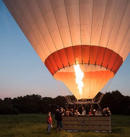Ballonflyvning for bedsteforældre - en god gave
